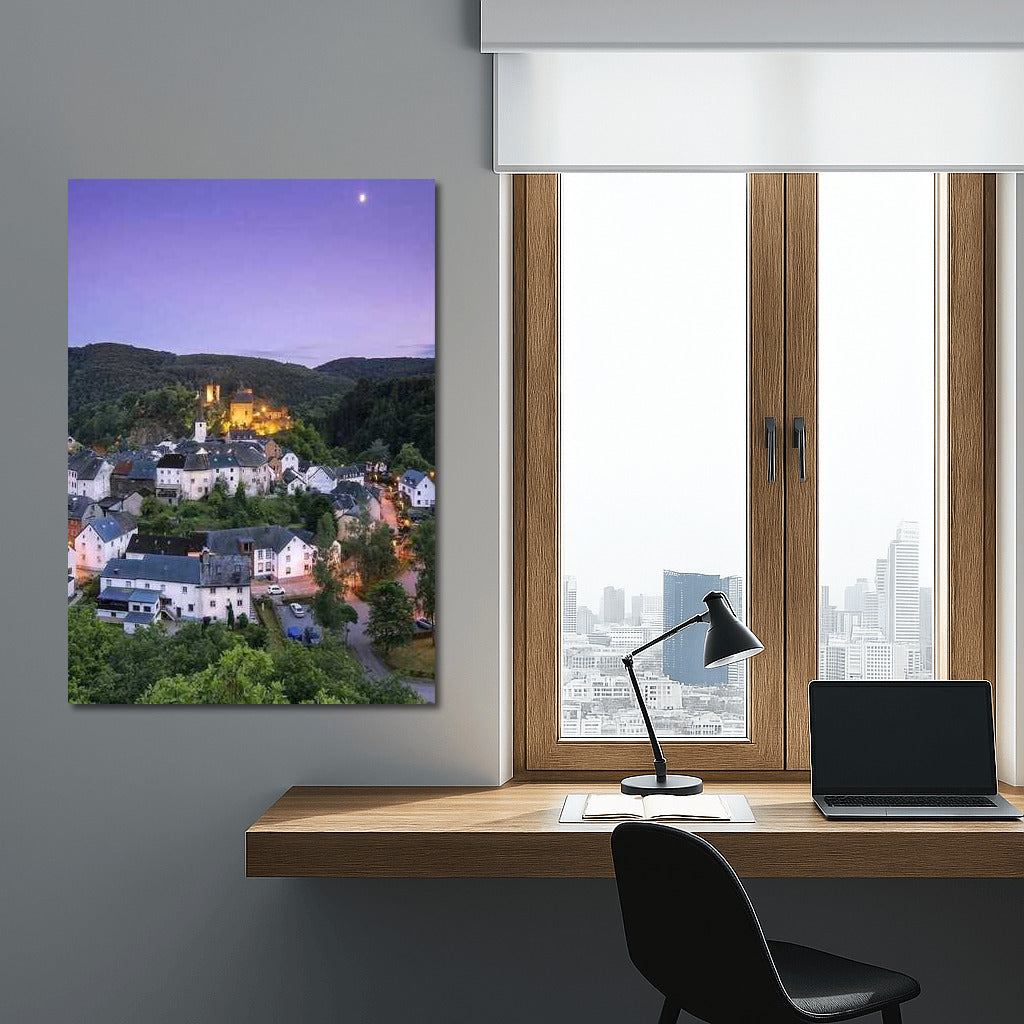 Sunset Charm of Luxembourg: Fairytale Village