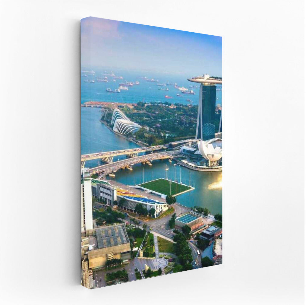 Harmony of Singapore's Cityscape: Modernity and Nature