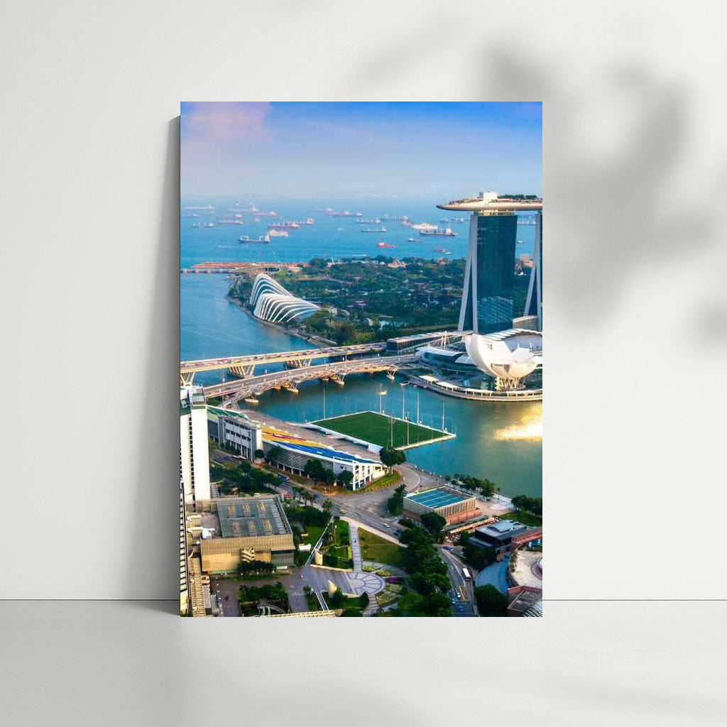 Harmony of Singapore's Cityscape: Modernity and Nature