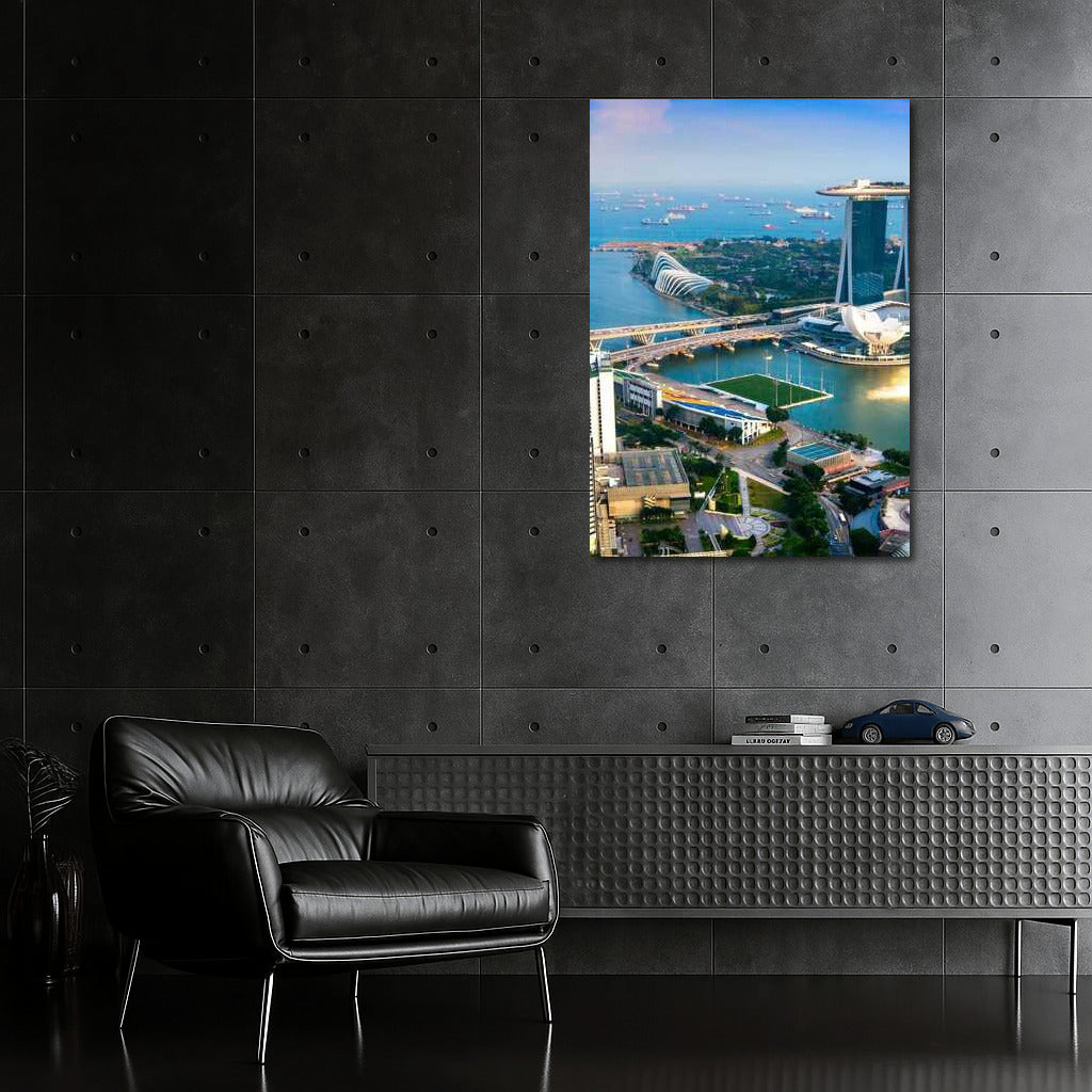 Harmony of Singapore's Cityscape: Modernity and Nature