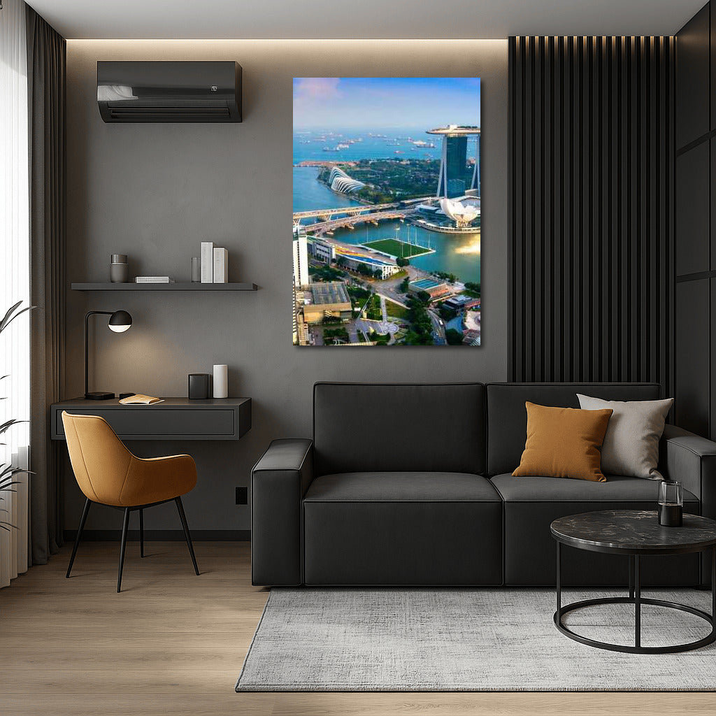 Harmony of Singapore's Cityscape: Modernity and Nature
