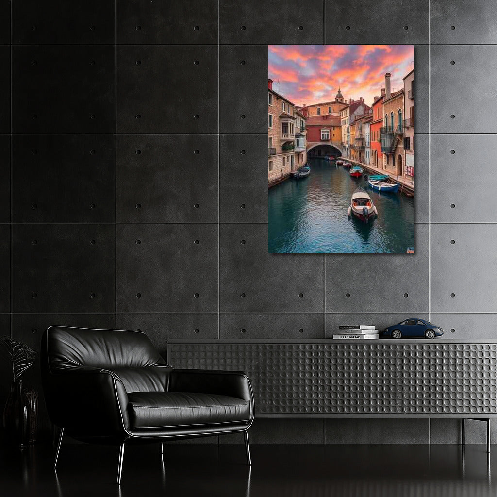 Spanish Sunset: Canal Comfort