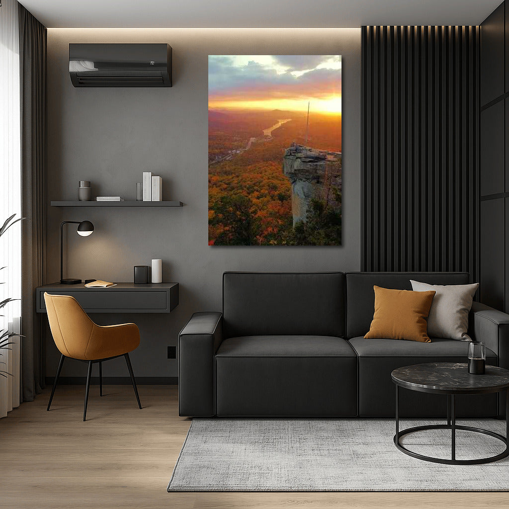 North Carolina Sunset Charm: Cozy and Magical