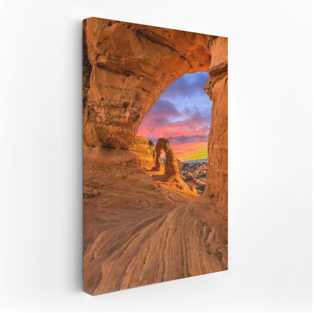 Sunset Arches of Utah: The Magnificence of Stone Forms