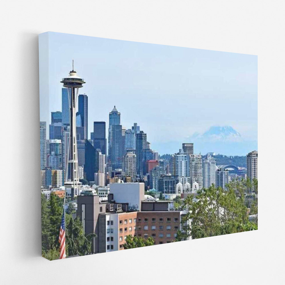 The Grandeur of the Space Needle: A Symbol of Freedom and Inspiration for Seattle, Washington, USA