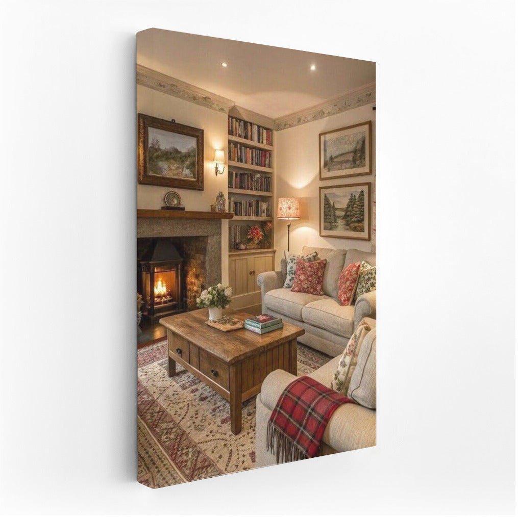 Warmth at the Fireplace Corner: Cozy Interiors