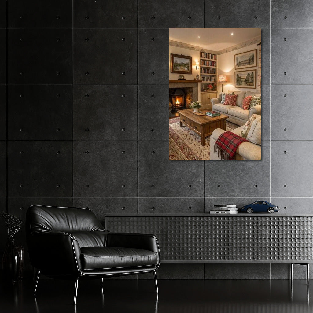 Cozy Fire: Warmth and Comfort at Cozy Interiors