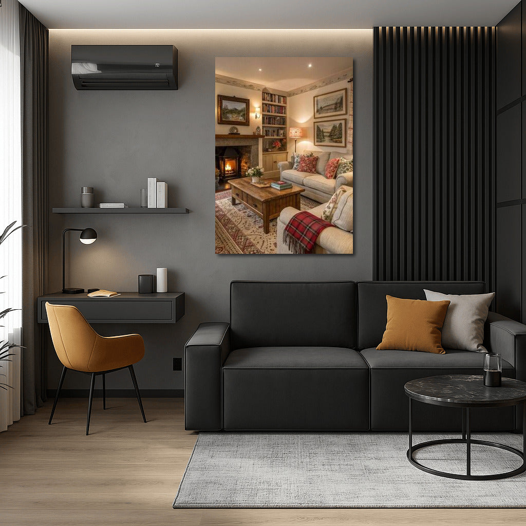 Cozy Fire: Warmth and Comfort at Cozy Interiors