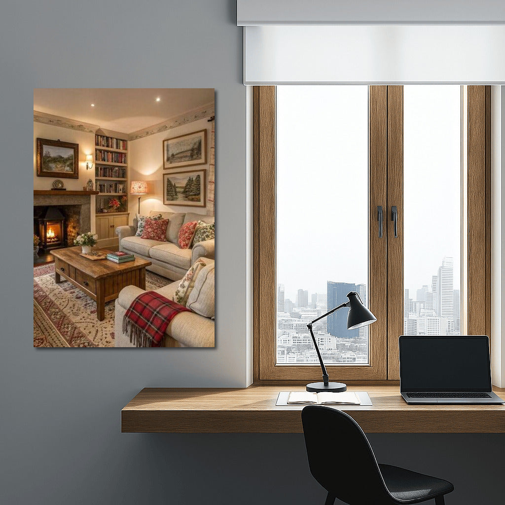 Cozy Fire: Warmth and Comfort at Cozy Interiors