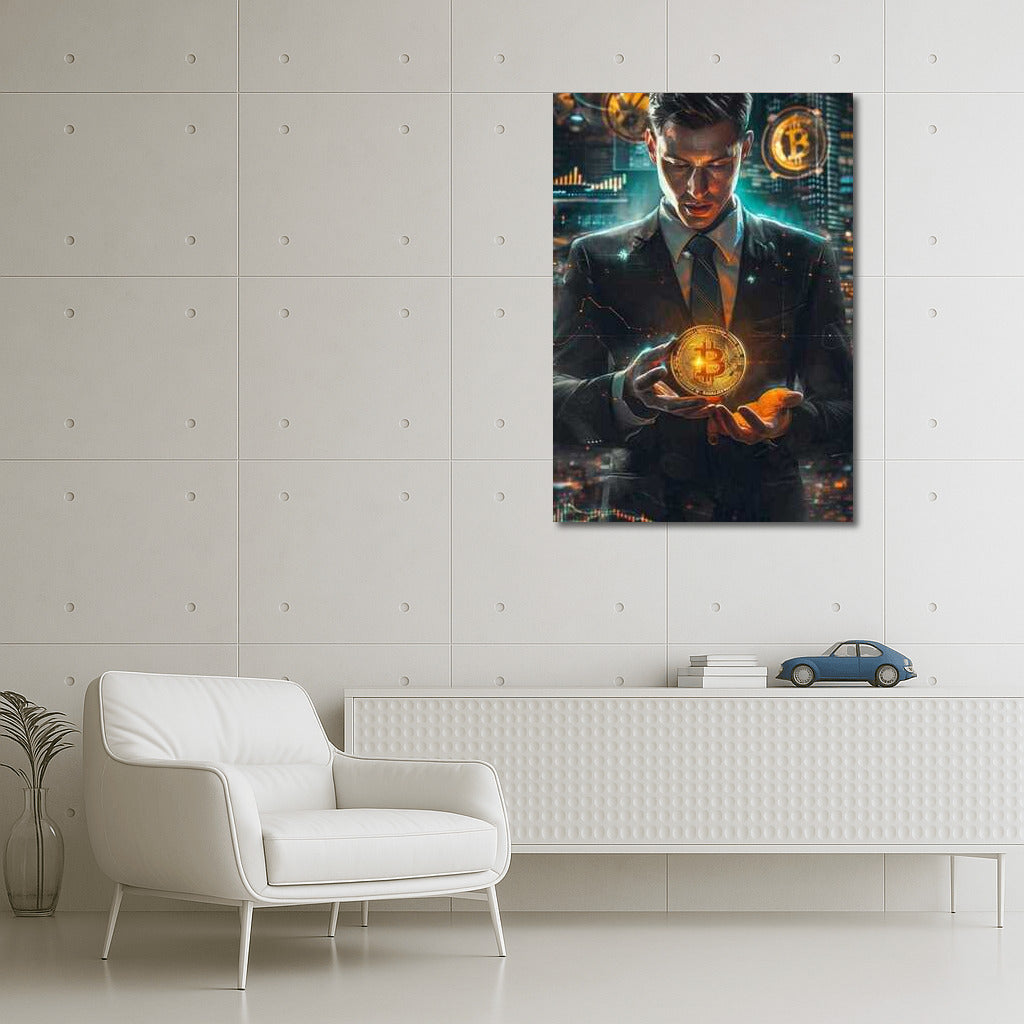 Cryptocurrency Glow: The Digital Future in Your Hands