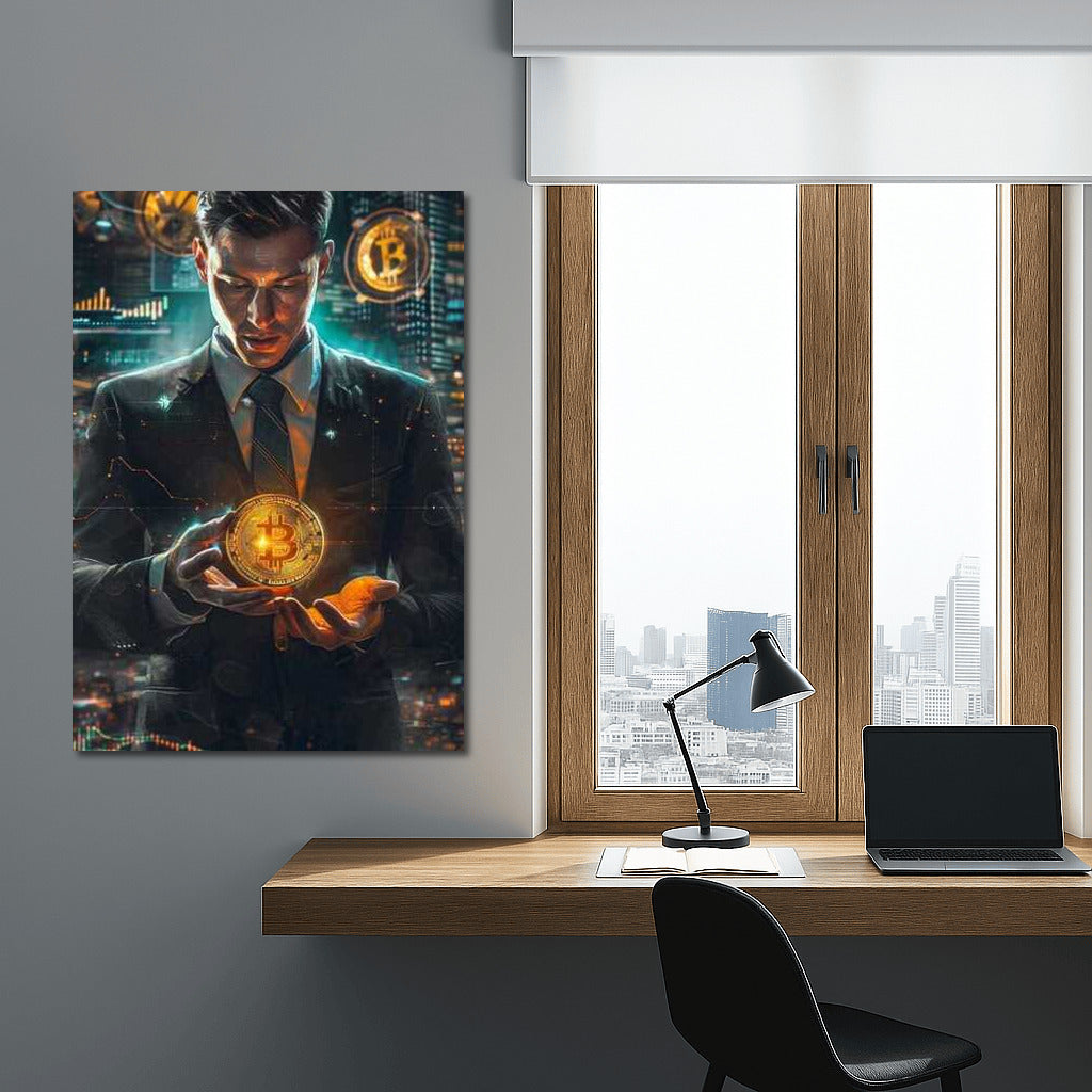 Cryptocurrency Glow: The Digital Future in Your Hands