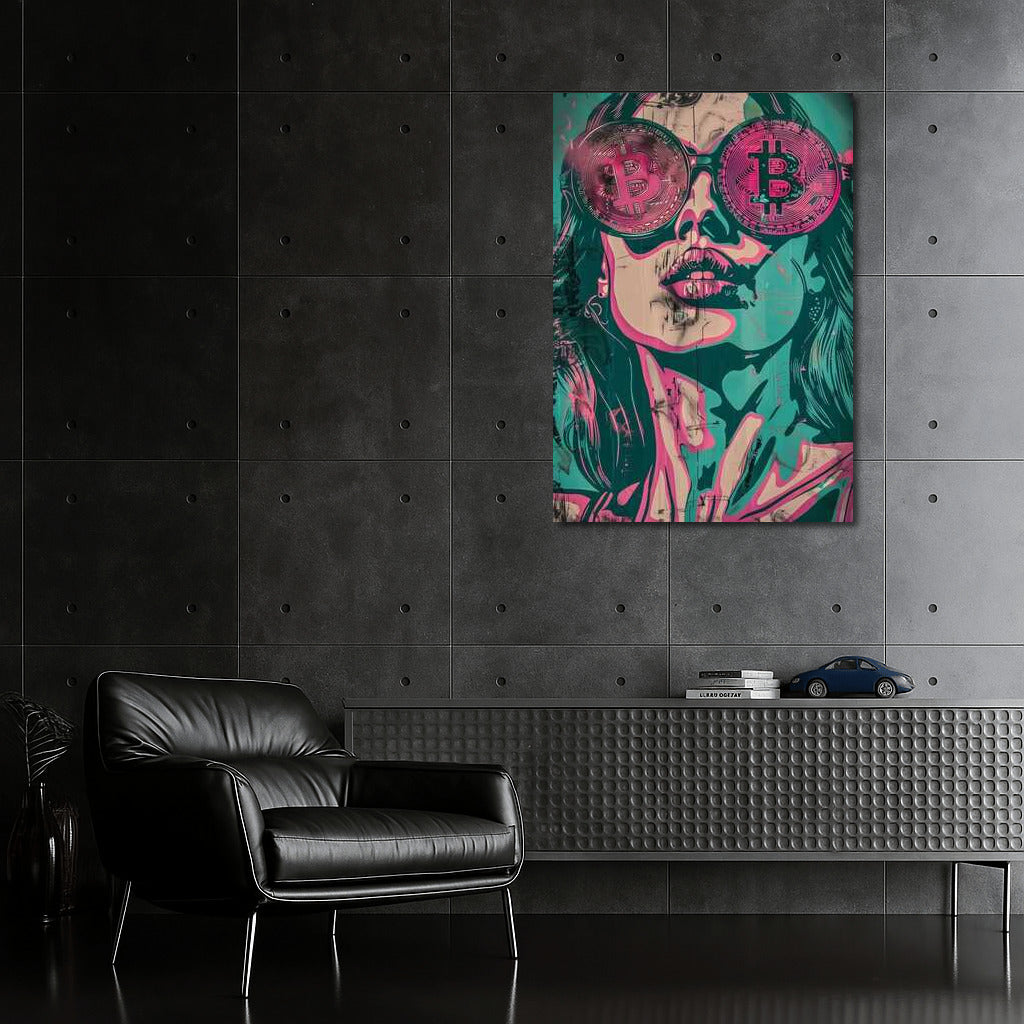 Crypto-View: Bitcoin in Glasses
