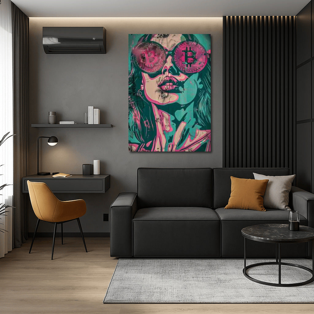 Crypto-View: Bitcoin in Glasses