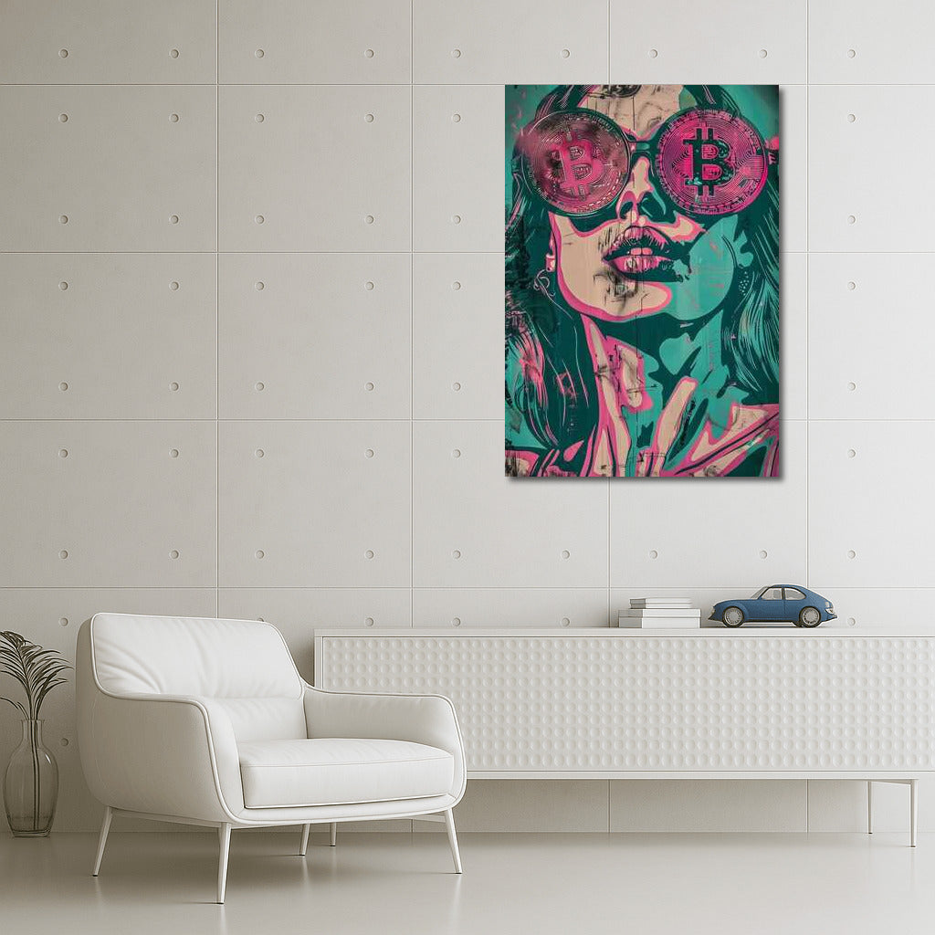 Crypto-View: Bitcoin in Glasses