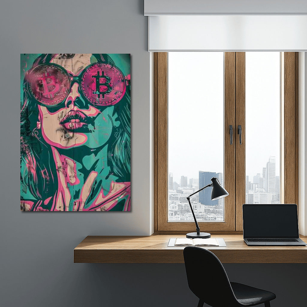 Crypto-View: Bitcoin in Glasses