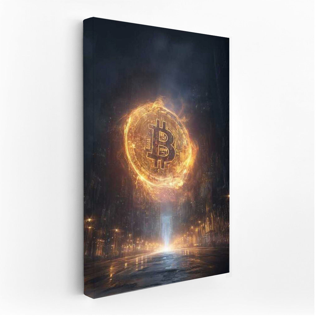 Blazing Bitcoin in the City of the Future: Cryptocurrency Metropolis