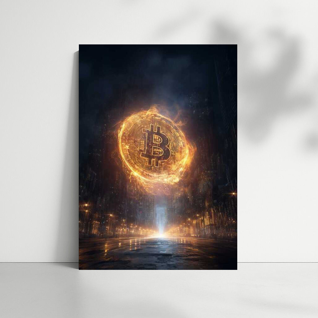 Blazing Bitcoin in the City of the Future: Cryptocurrency Metropolis