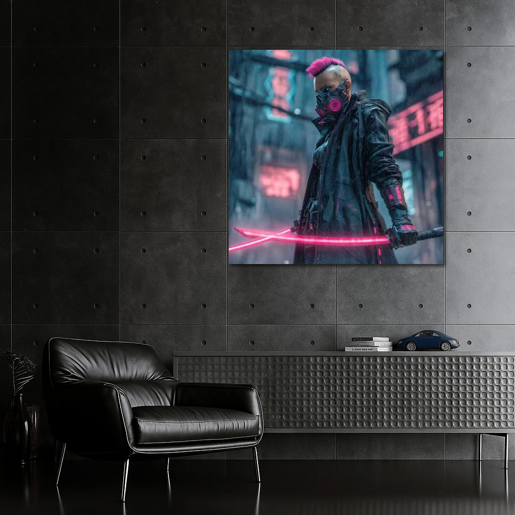 Neon Warrior: Sword Light in the City of the Future
