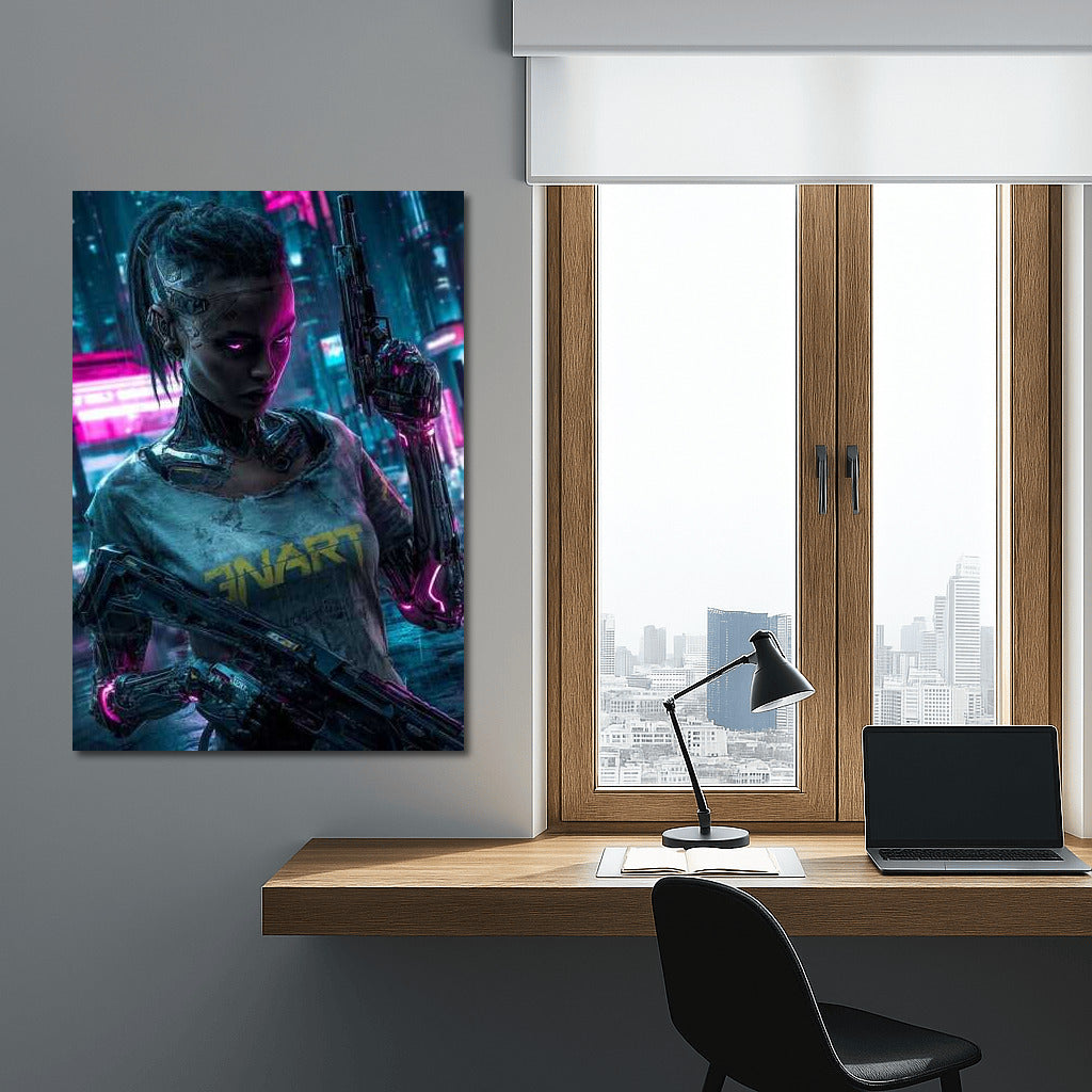 Neon City: Android Awakens in the World of Technology