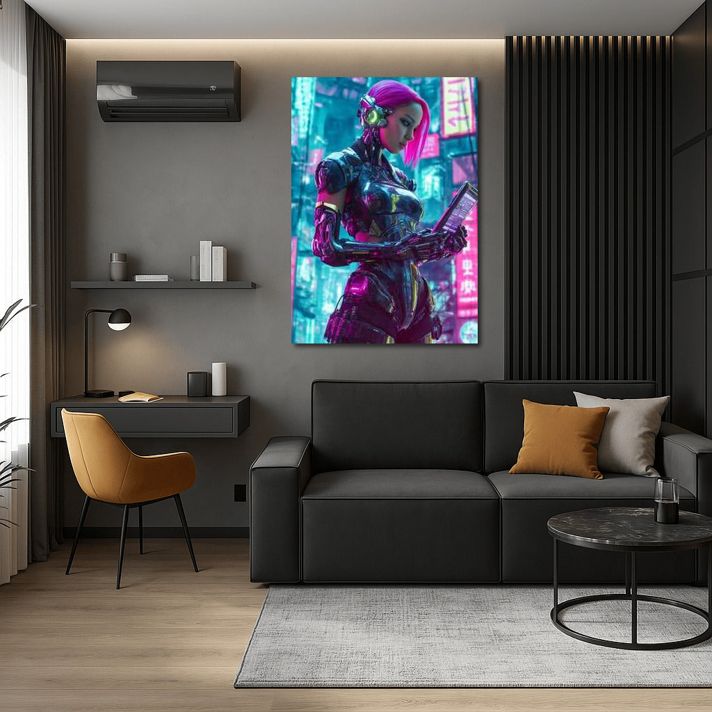 Cyberhero in the Neon World: Virtual Edges