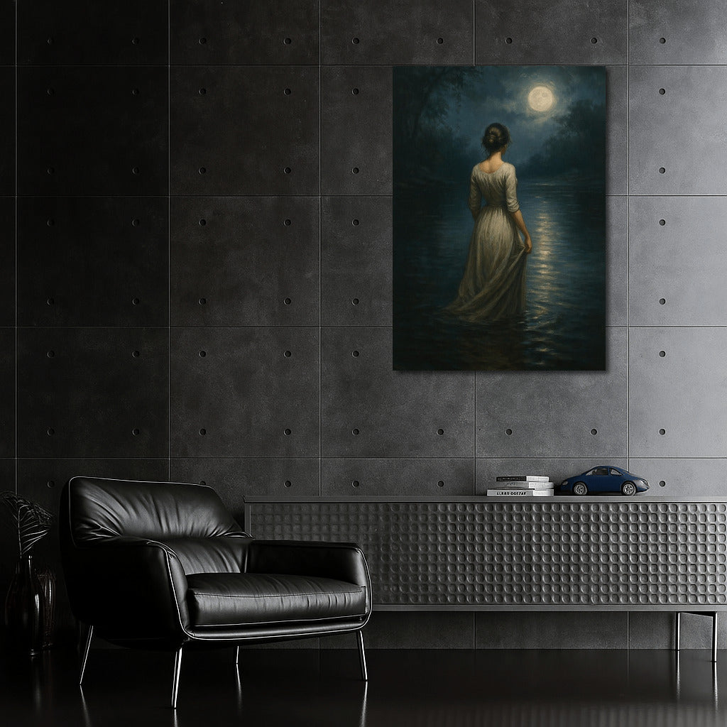 Moonlight and Shadow: A Brooding Evening in Dark Academia Style