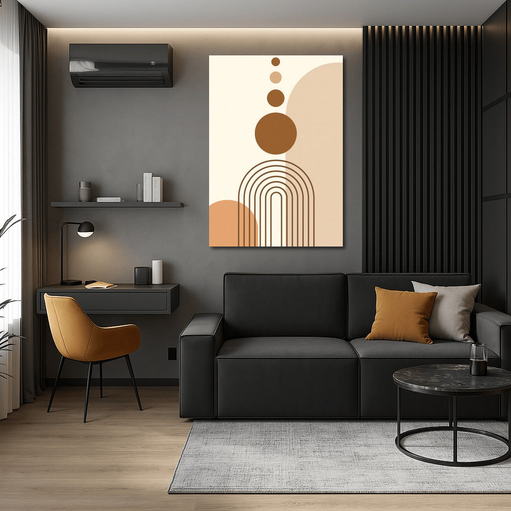 Geometric Harmony: Lines and Circles