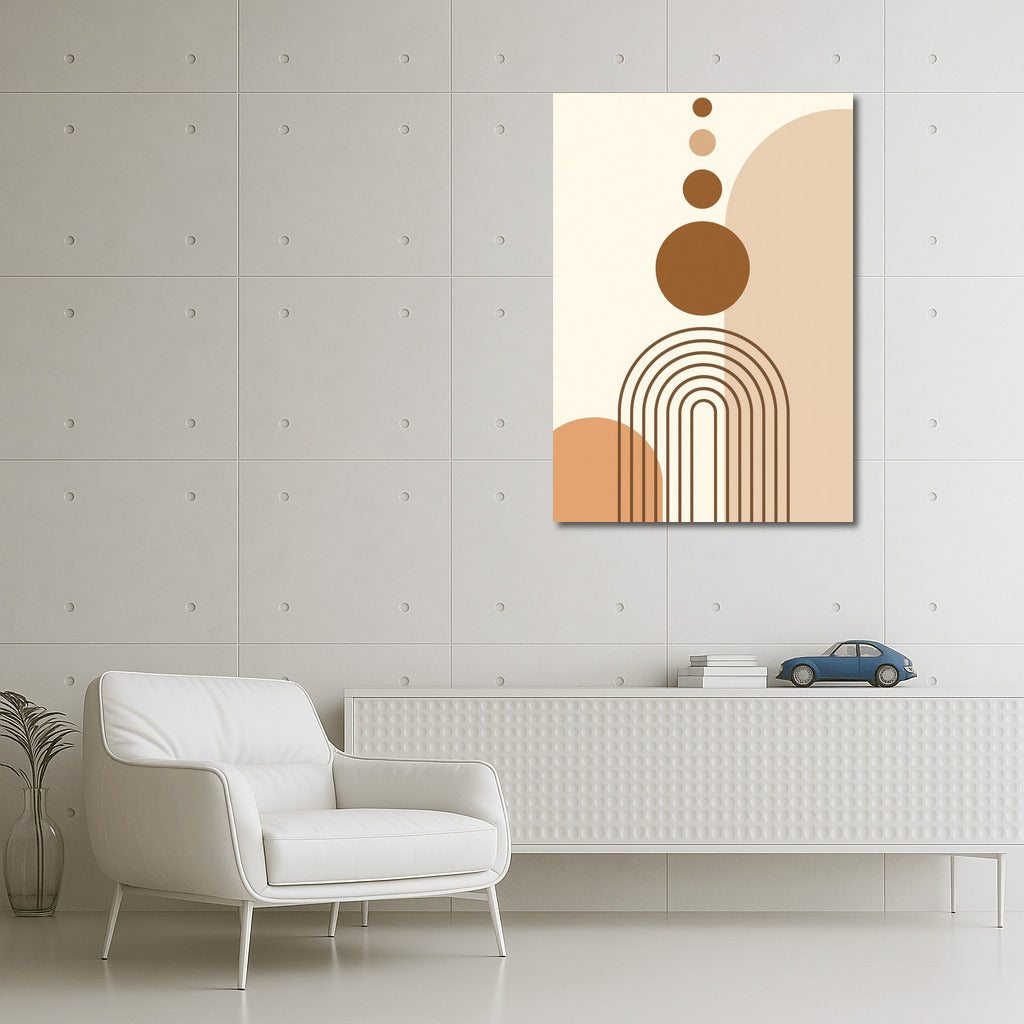 Geometric Harmony: Lines and Circles