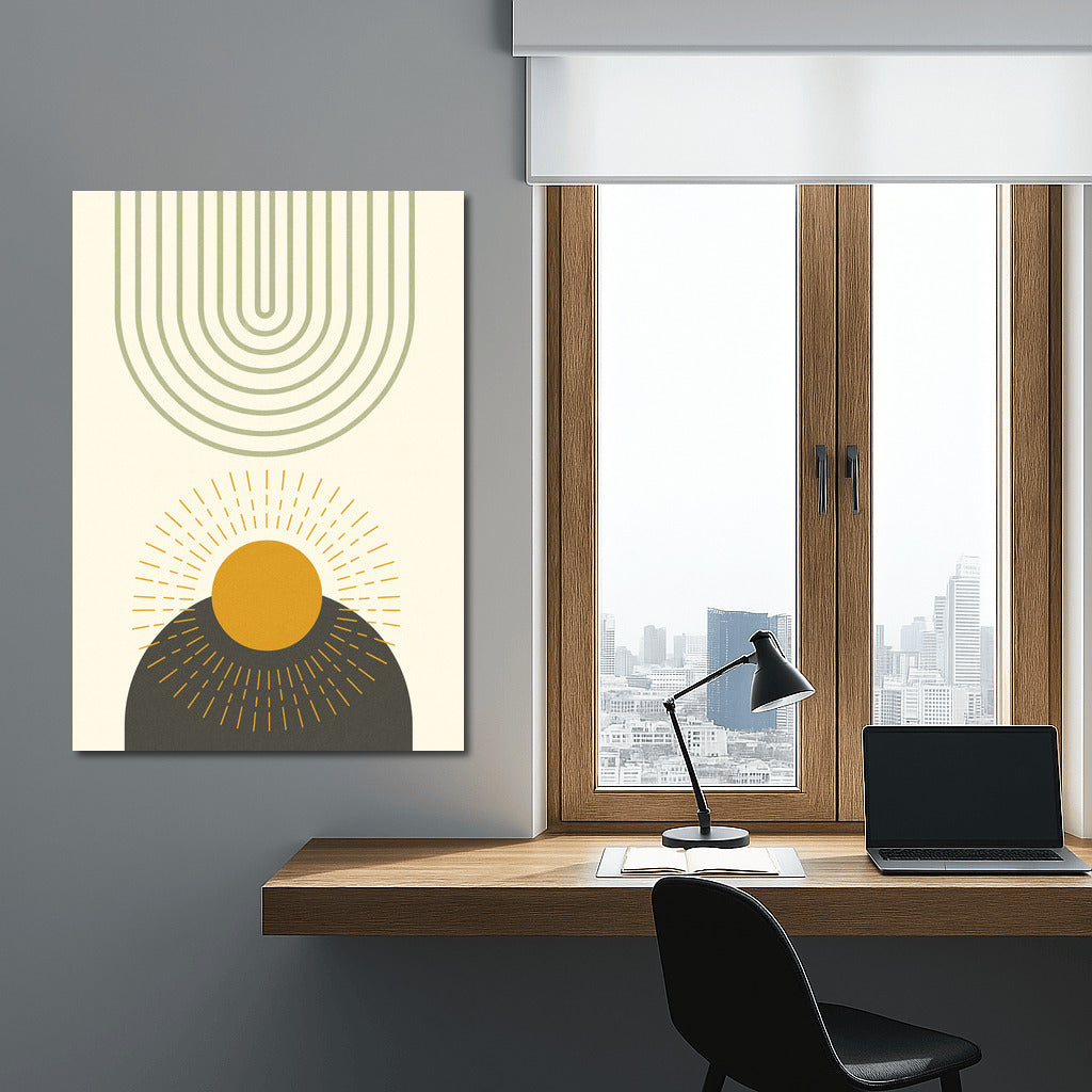 Harmony of Lines: Elegant Geometry and Light