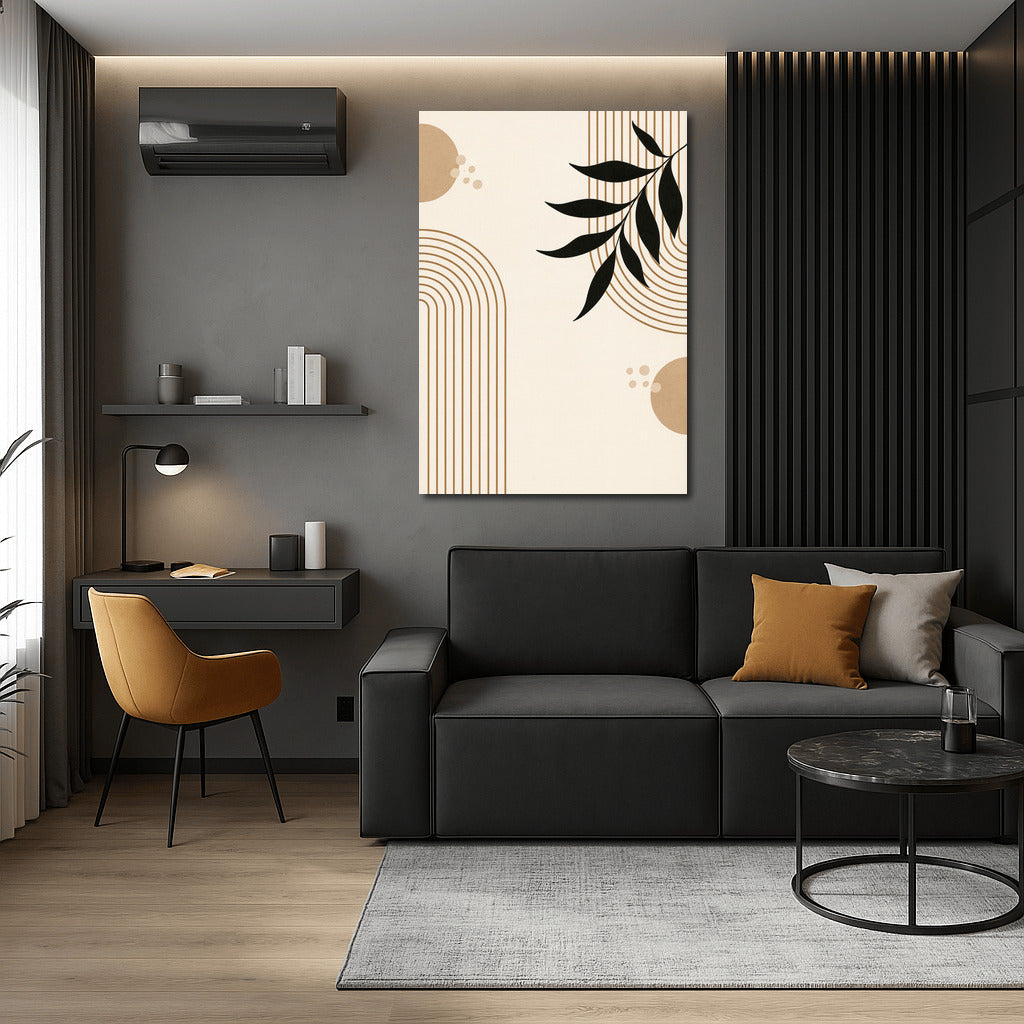 Elegant Geometry of Nature: Stylish Decor for Interior