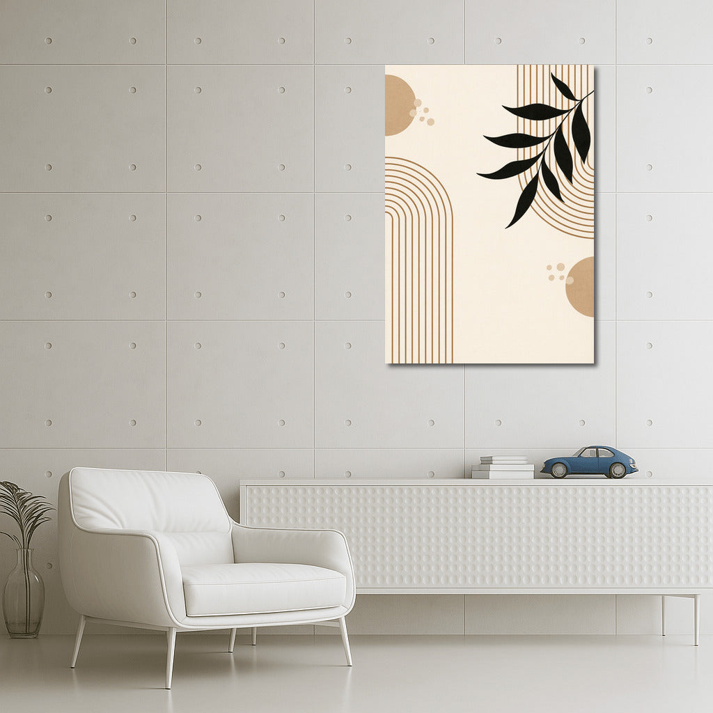 Elegant Geometry of Nature: Stylish Decor for Interior