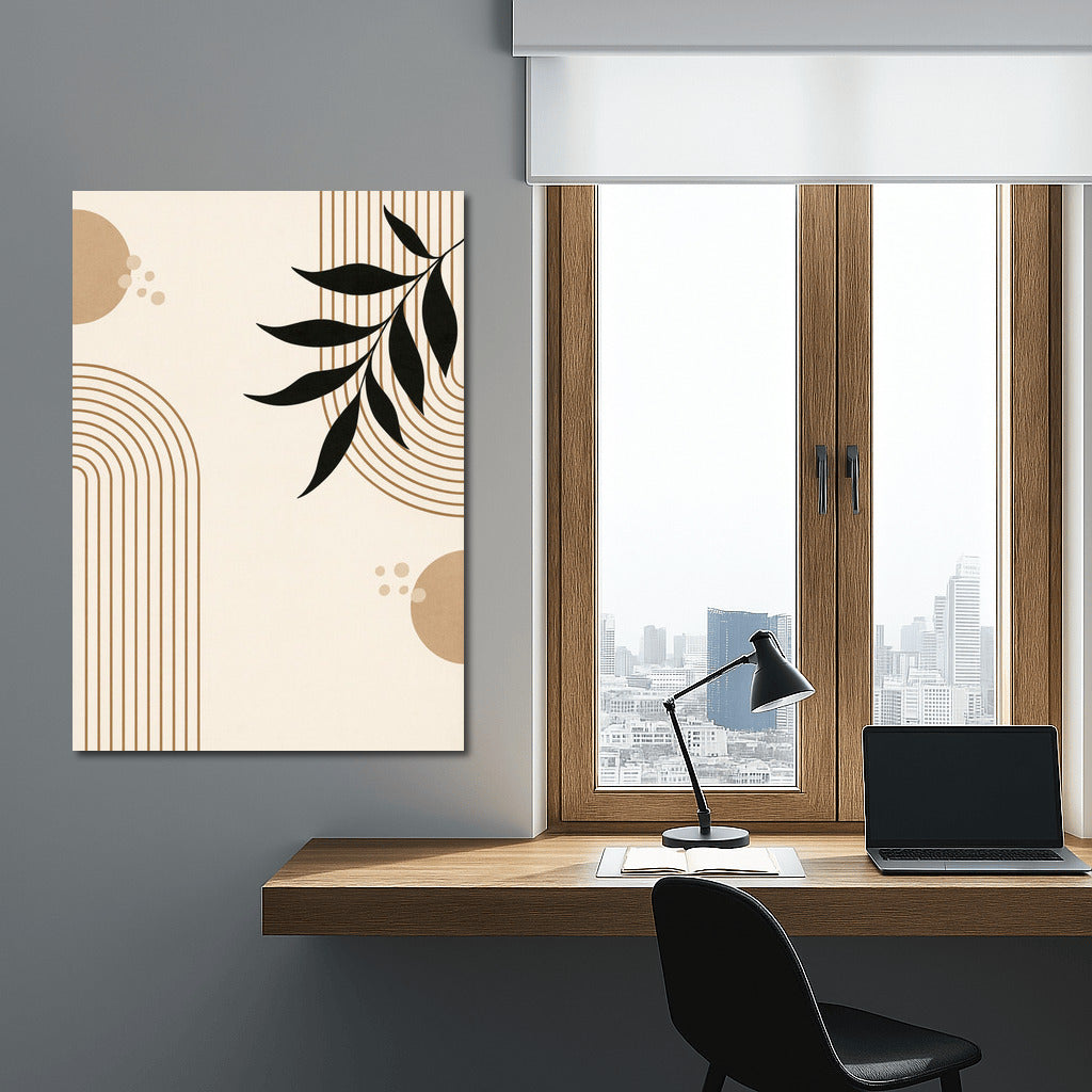 Elegant Geometry of Nature: Stylish Decor for Interior