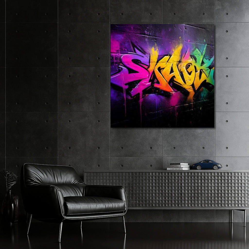 Graffiti Energy: Explosion of Color and Lines