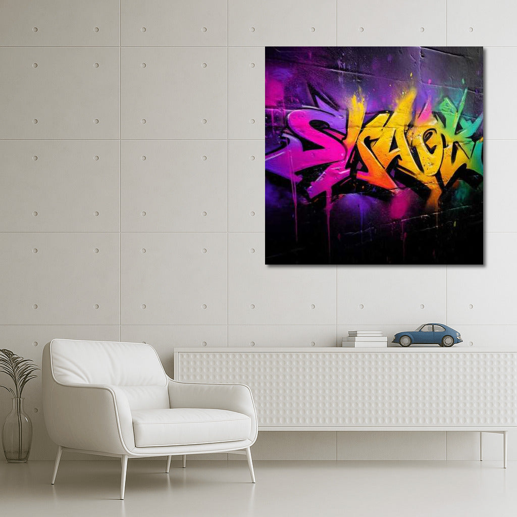 Graffiti Energy: Explosion of Color and Lines