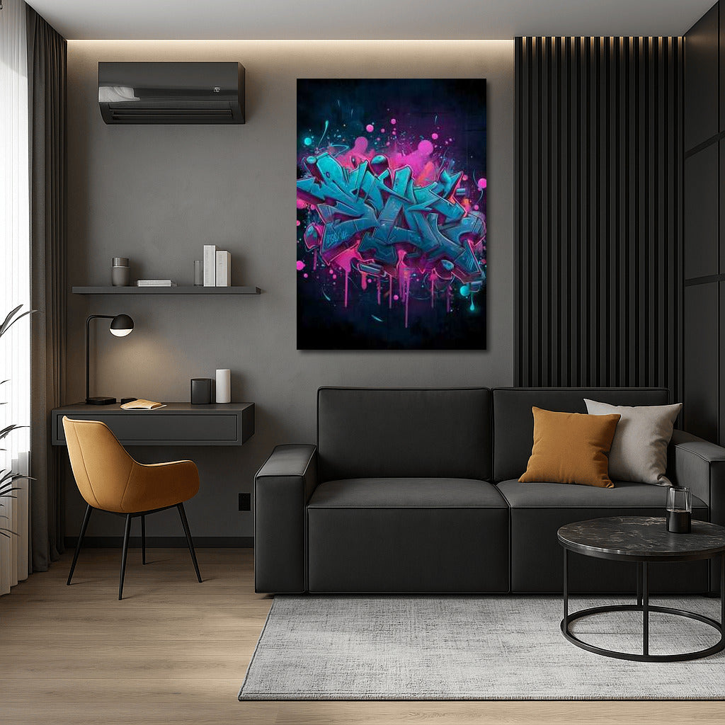 Vortex of Color: Graffiti Energy