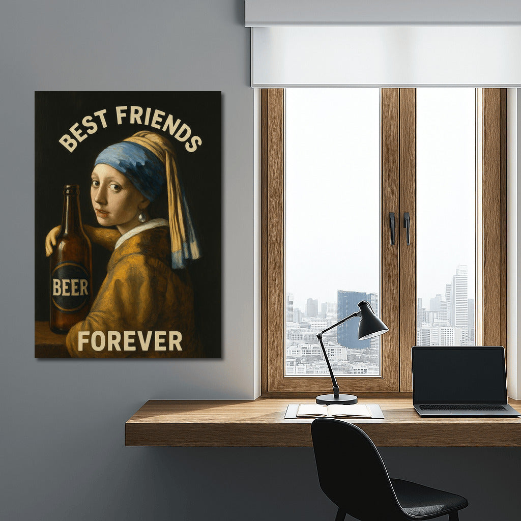Foam Brotherhood: Humor on the Wall