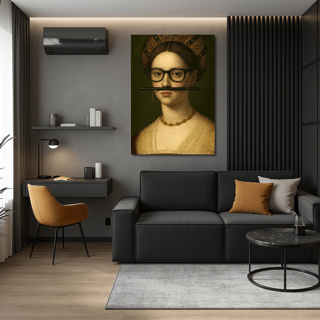 Lady with a Smile and a Pencil Mustache: Humor in the Classics