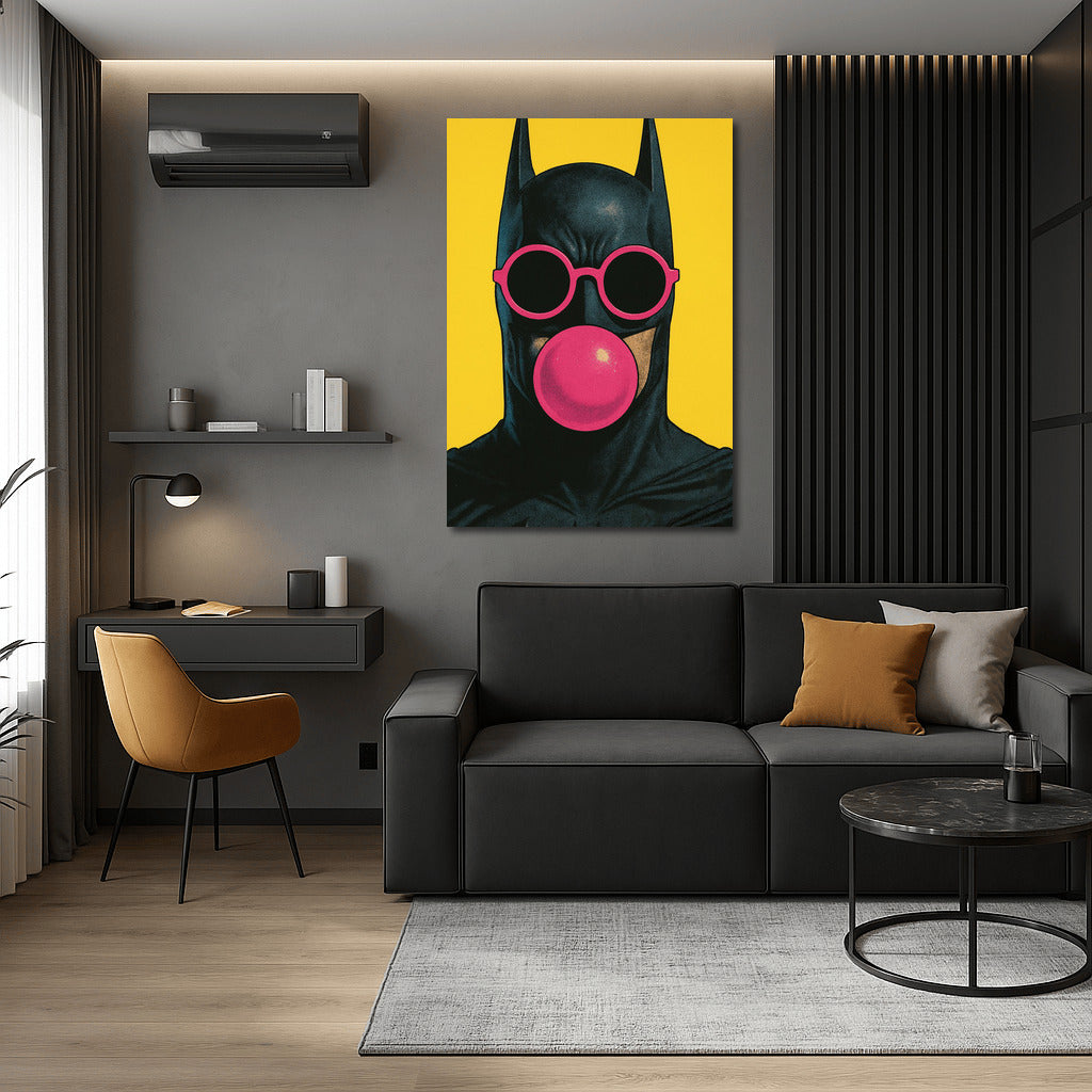 Batman in Pink Glasses: A Humorous Look