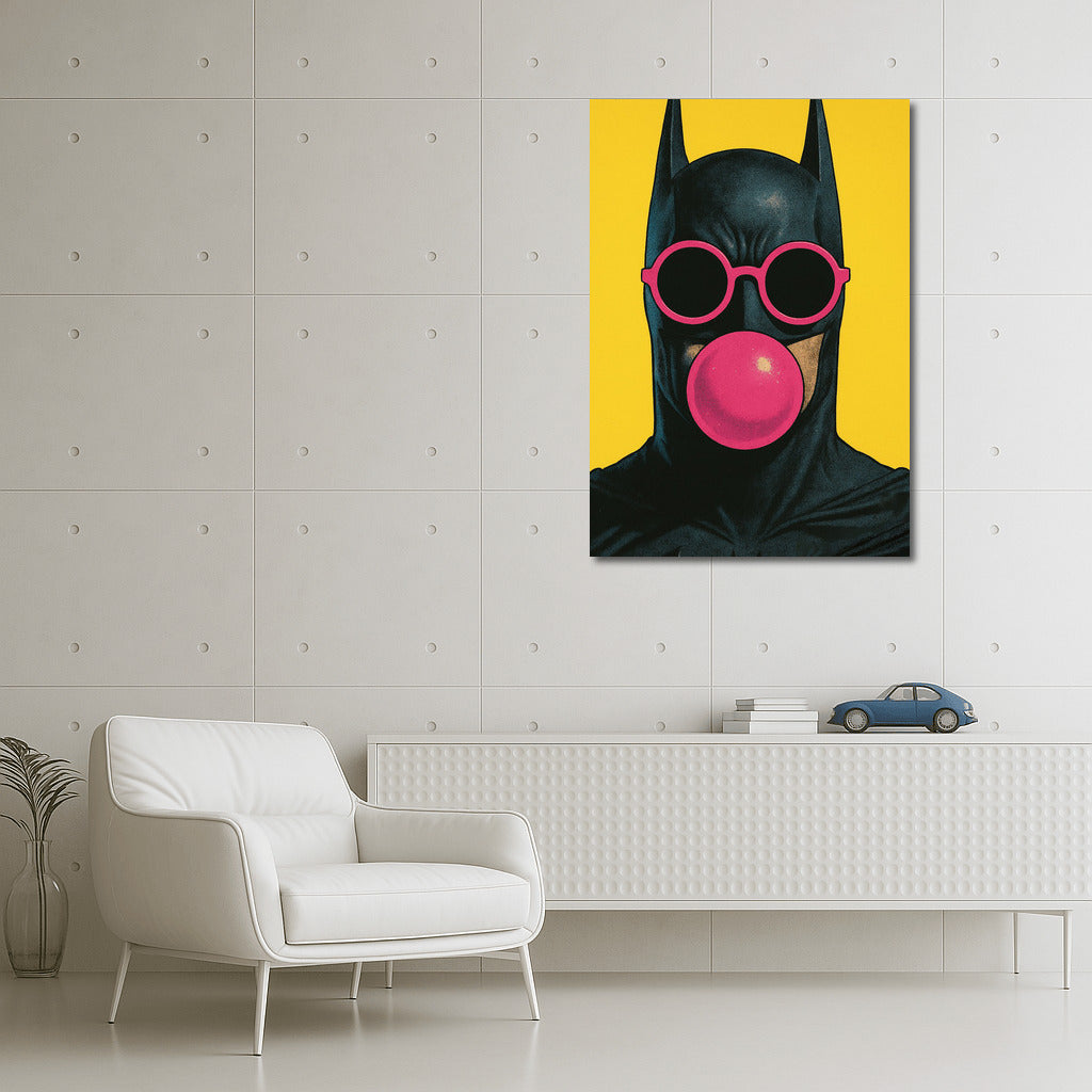 Batman in Pink Glasses: A Humorous Look