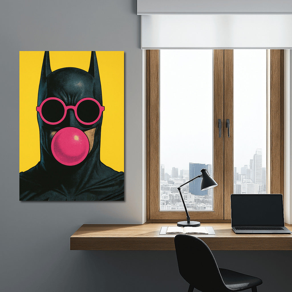 Batman in Pink Glasses: A Humorous Look