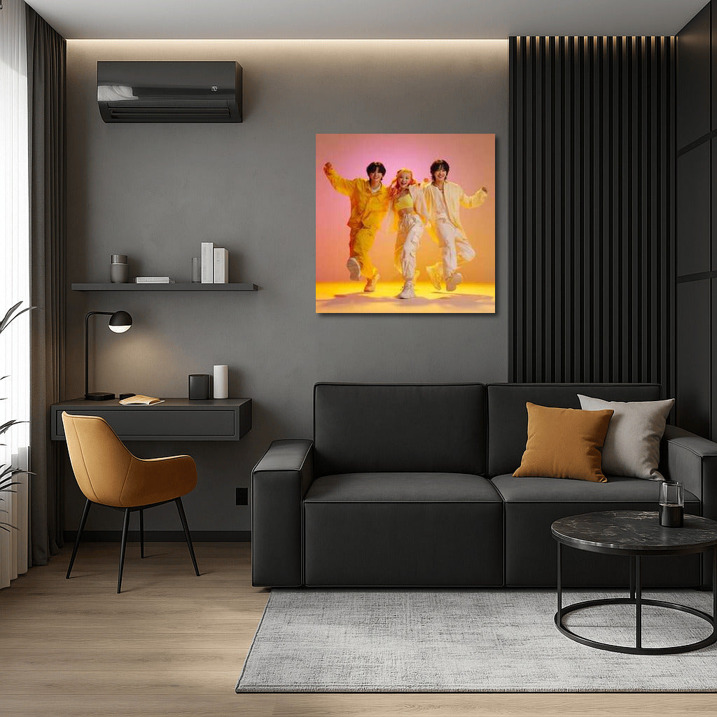 Dance Energy: Vibrant Images of K-Pop and Korean Culture