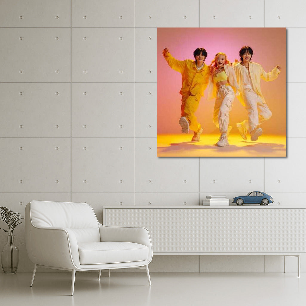Dance Energy: Vibrant Images of K-Pop and Korean Culture