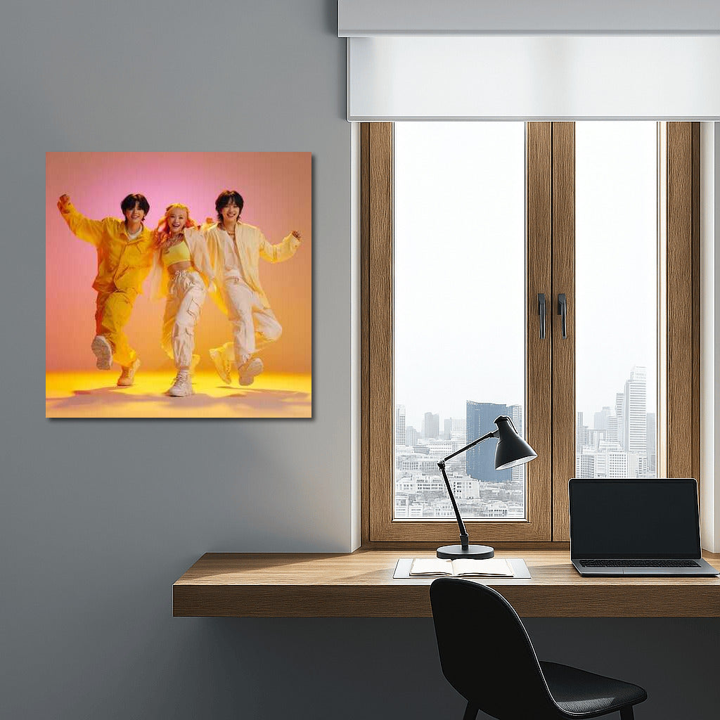 Dance Energy: Vibrant Images of K-Pop and Korean Culture