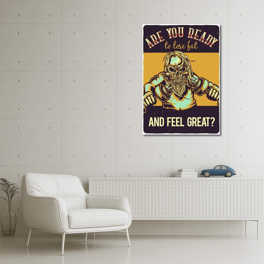 Skull in Training: Motivation for Man Cave