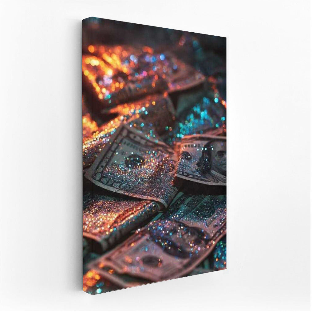 Sparks of Wealth: Glitter and Style Money