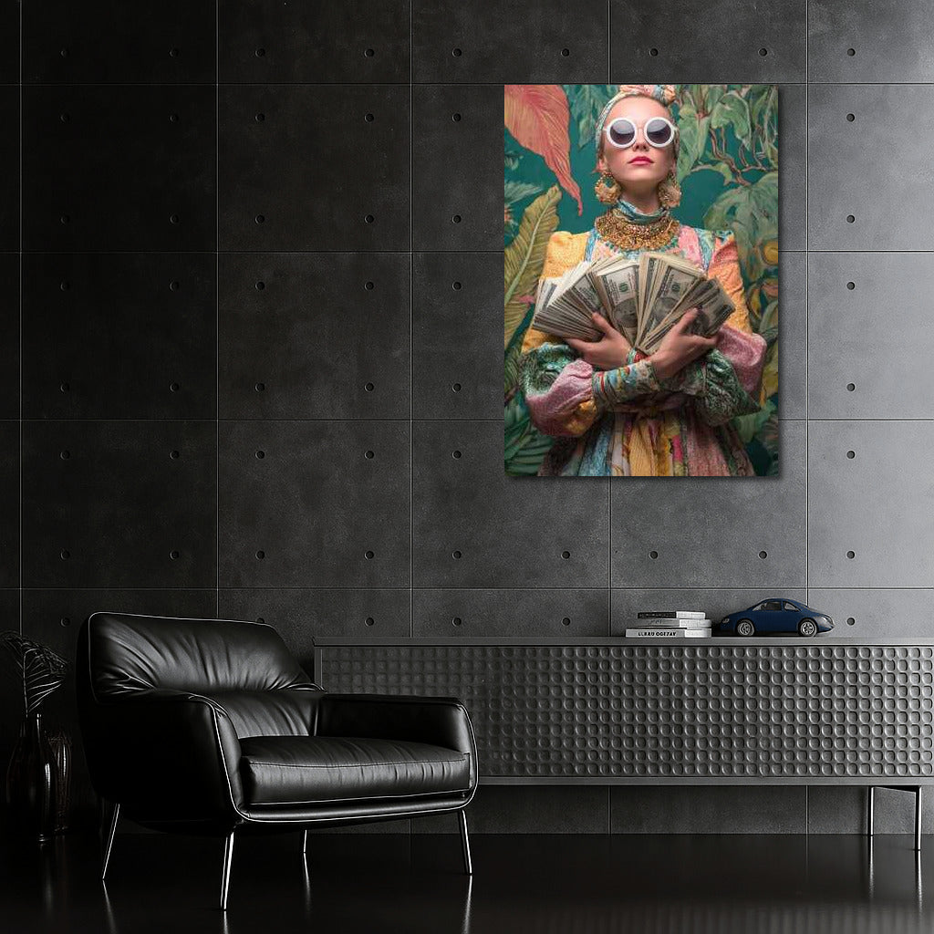 Playful Chic: Style and Money on Canvas