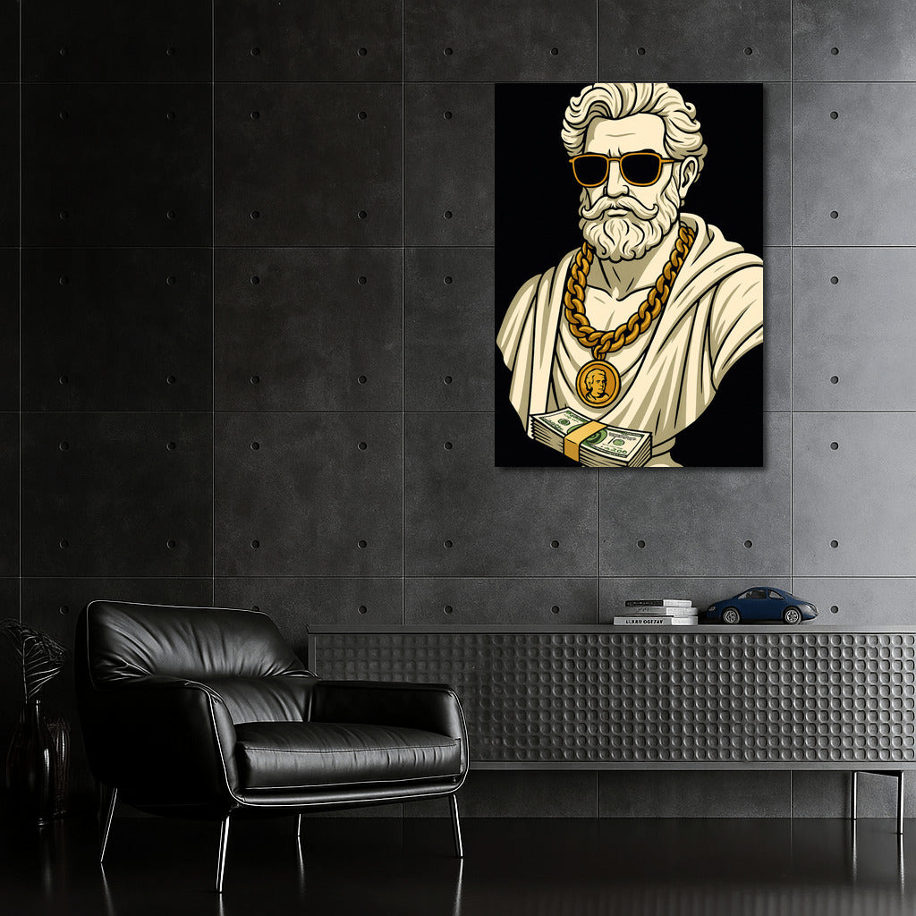 Golden Bust: Luxury and Money