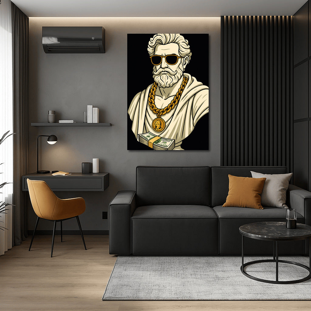 Golden Bust: Luxury and Money