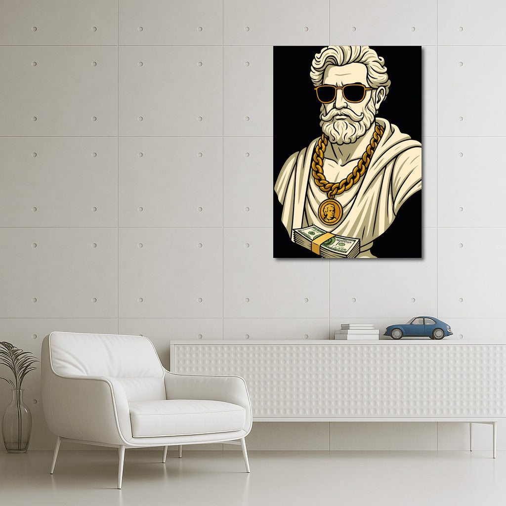 Golden Bust: Luxury and Money