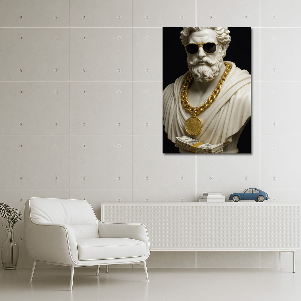 Golden Statue: Symbol of Wealth and Style