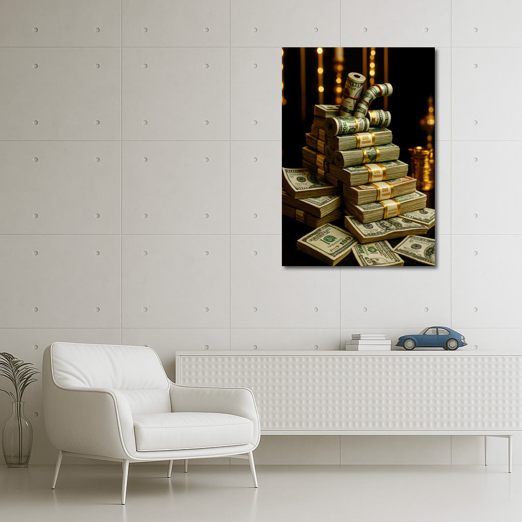 Pyramid of Wealth: Dollars and Chic